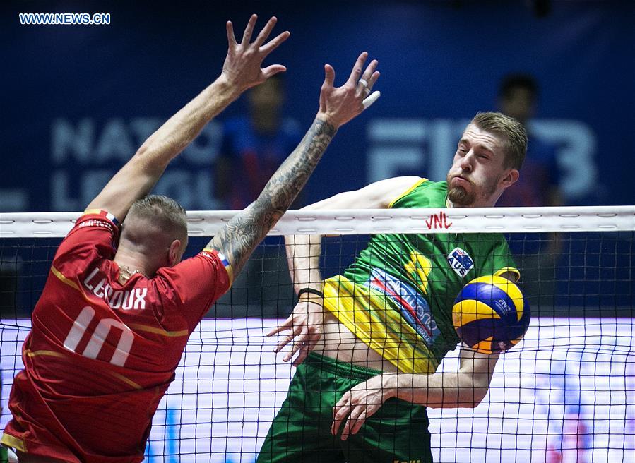 (SP)IRAN-ARDABIL-FIVB VOLLEYBALL LEAGUE-FRANCE VS AUSTRALIA (CN)