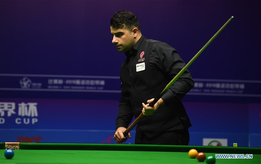 (SP)CHINA-JIANGSU-WUXI-SNOOKER WORLD CUP(CN)