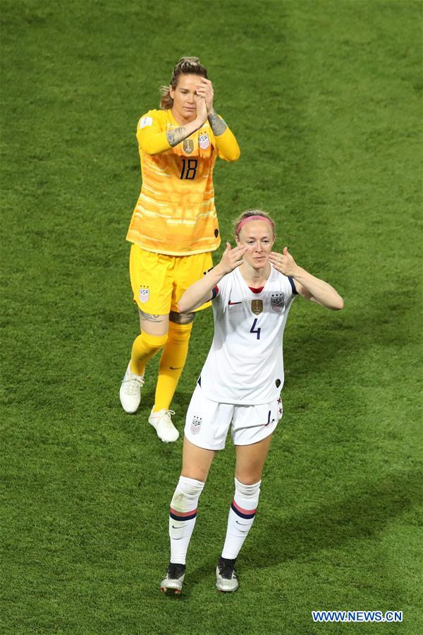 (SP)FRANCE-PARIS-FIFA WOMEN'S WORLD CUP-QUARTERFINAL-FRA VS USA