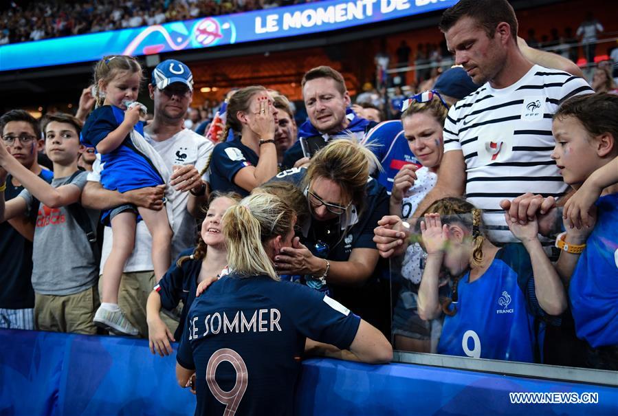 (SP)FRANCE-PARIS-FIFA WOMEN'S WORLD CUP-QUARTERFINAL-FRA VS USA