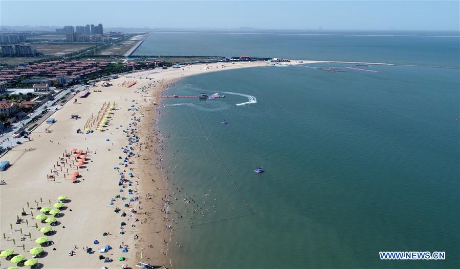 CHINA-TIANJIN-SUMMER-ARTIFICIAL BEACH (CN)