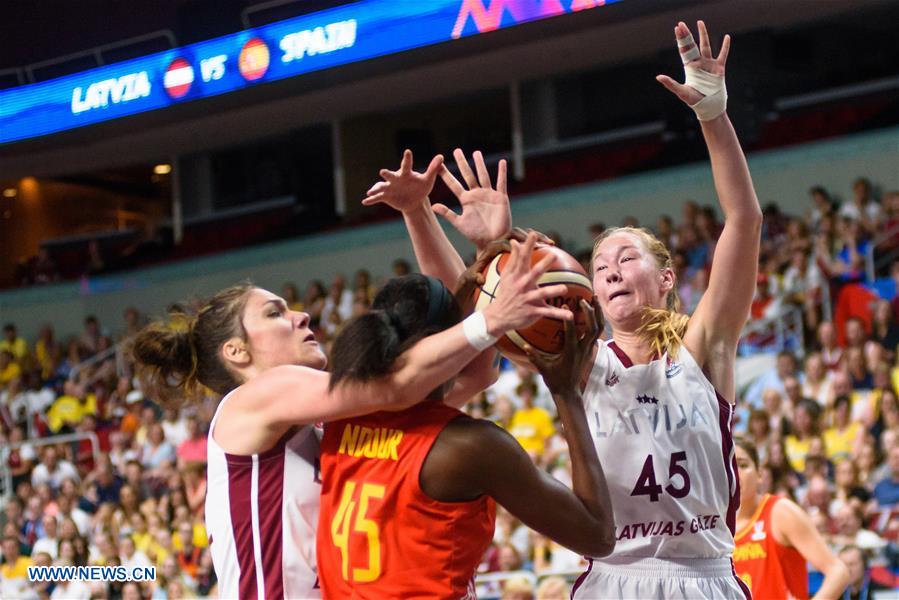 (SP)LATVIA-RIGA-BASKETBALL-EUROBASKET-LATVIA VS SPAIN