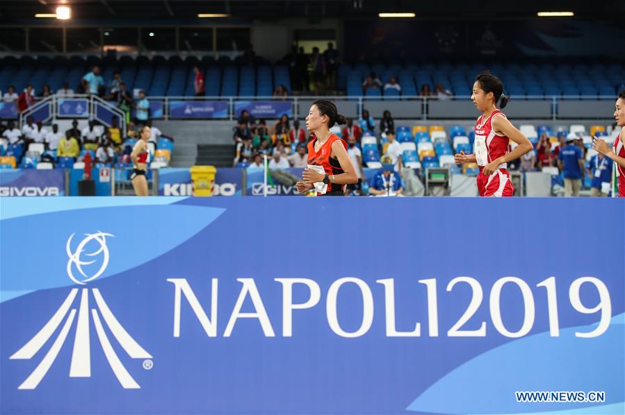 (SP)ITALY-NAPLES-SUMMER UNIVERSIADE 2019-ATHLETICS-WOMEN'S 10000M