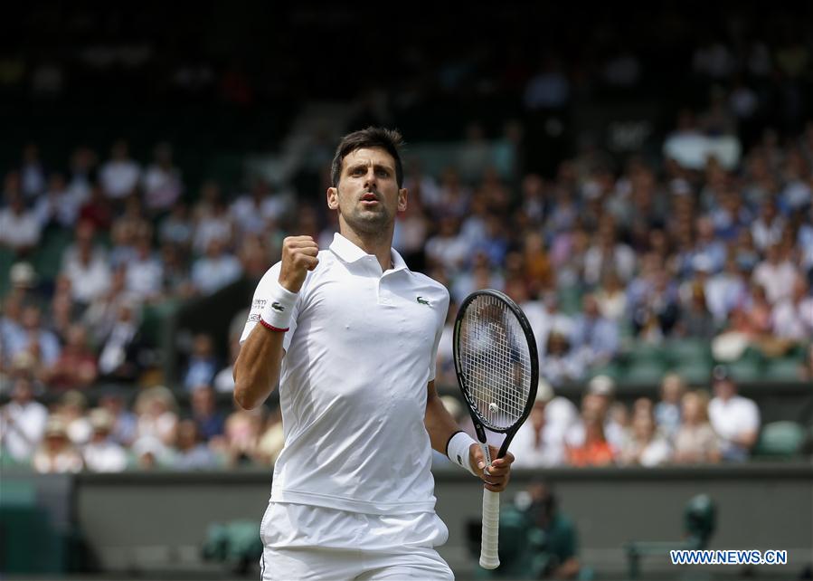 (SP)BRITAIN-LONDON-TENNIS-WIMBLEDON-DAY 9