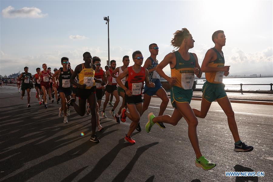 (SP)ITALY-NAPLES-SUMMER UNIVERSIADE-ATHLETICS-MEN'S HALF MARATHON-FINAL