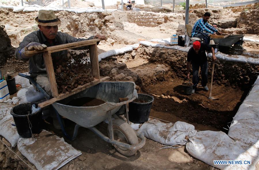 ISRAEL-ARCHEOLOGY-PREHISTORIC SETTLEMENT 