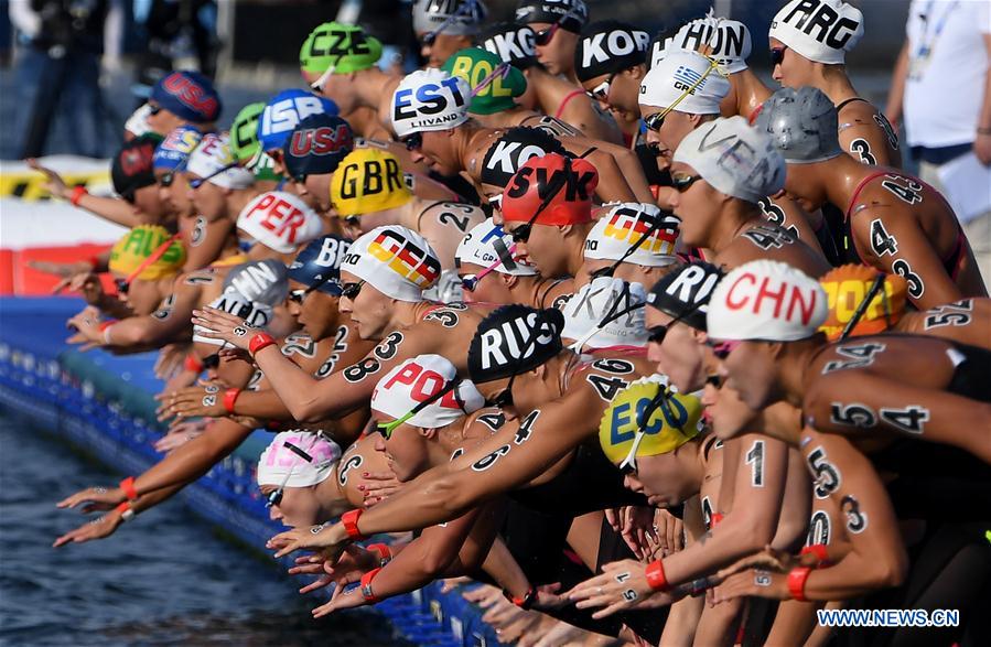 (SP)SOUTH KOREA-YEOSU-FINA WORLD CHAMPIONSHIPS-OPEN WATER SWIMMING-WOMEN 5KM