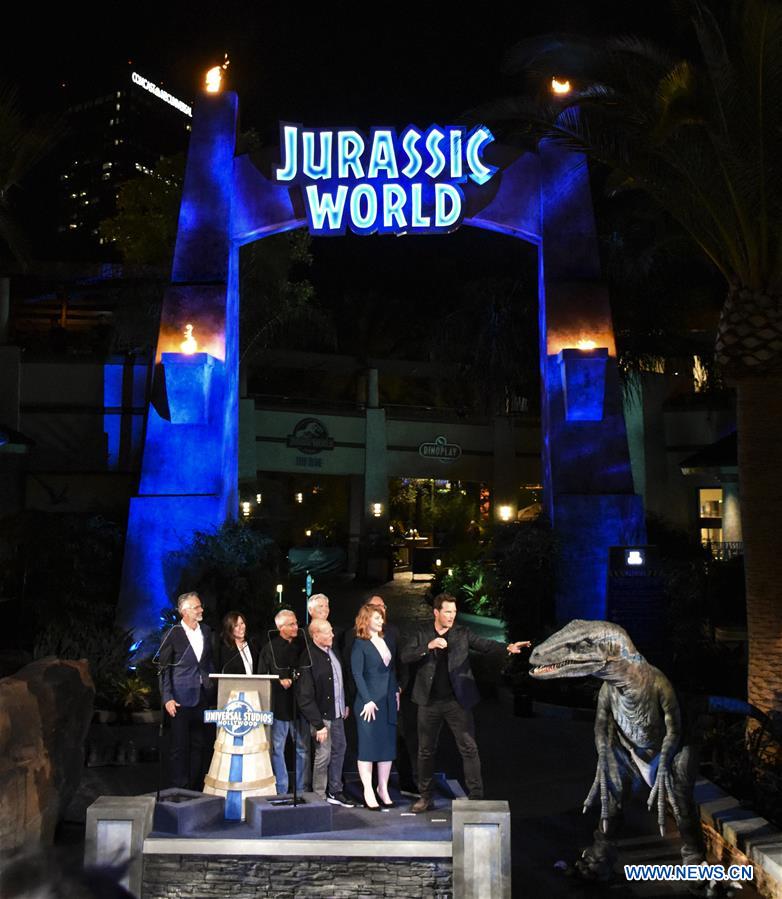 U.S.-LOS ANGELES-UNIVERSAL STUDIOS HOLLYWOOD-JURASSIC WORLD