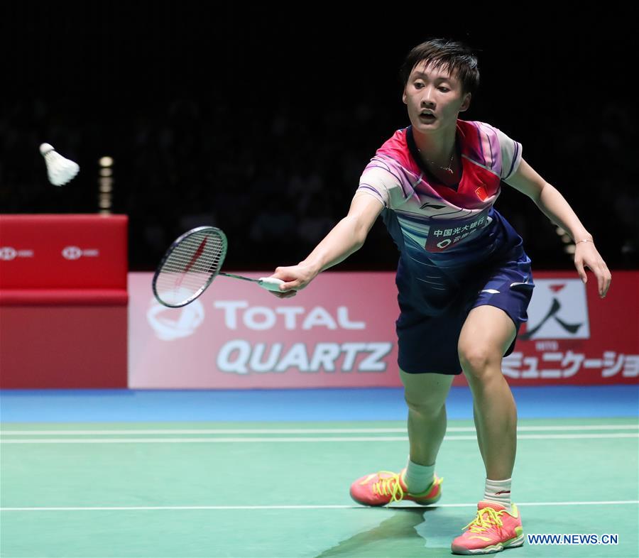 (SP)JAPAN-TOKYO-BADMINTON-JAPAN OPEN 2019-SEMIFINALS