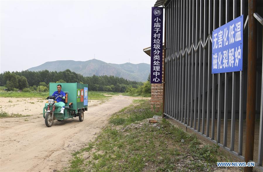 CHINA-INNER MONGOLIA-COUNTRYSIDE-GARBAGE SORTING