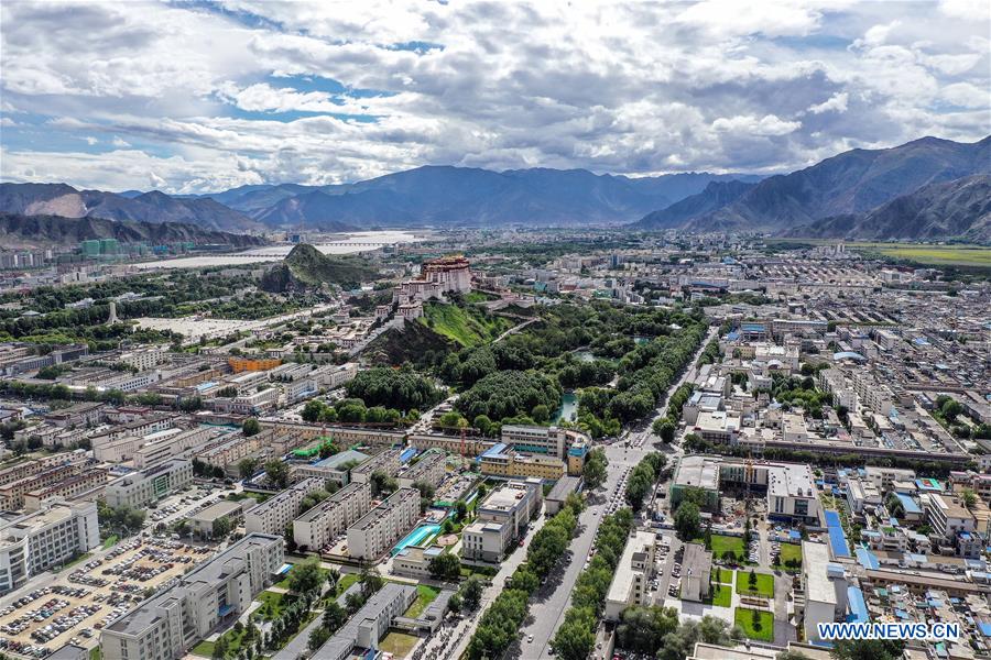 (InTibet)CHINA-TIBET-LHASA-AERIAL VIEW (CN)