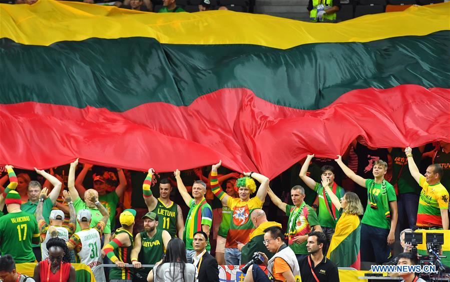 (SP)CHINA-DONGGUAN-BASKETBALL-FIBA WORLD CUP-GROUP H-LITHUANIA VS SENEGAL (CN)