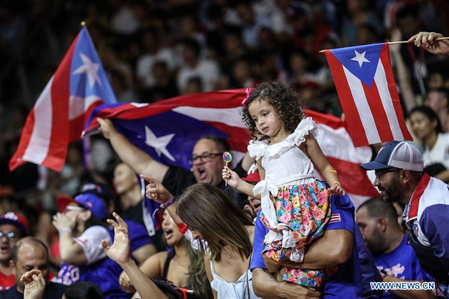 (SP)CHINA-GUANGZHOU-BASKETBALL-FIBA WORLD CUP-GROUP C-SPAIN VS PUERTO RICO