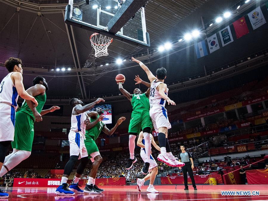 (SP)CHINA-WUHAN-BASKETBALL-FIBA WORLD CUP-GROUP B- SOUTH KOREA VS NIGERIA (CN)