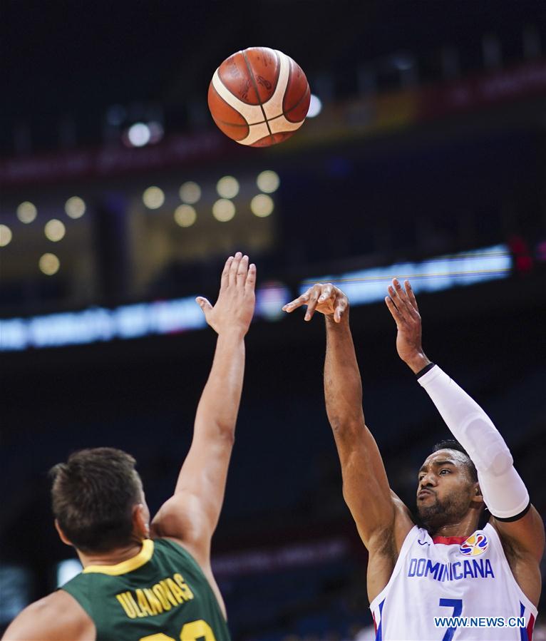 (SP)CHINA-NANJING-BASKETBALL-FIBA WORLD CUP-GROUP L-DOM VS LTU(CN)