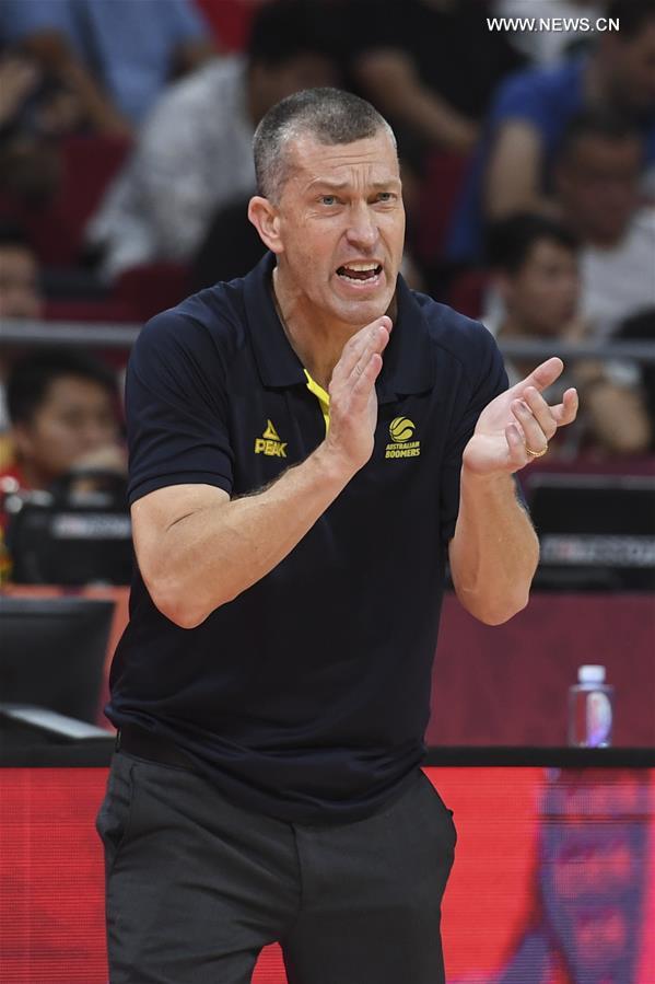 (SP)CHINA-BEIJING-BASKETBALL-FIBA WORLD CUP-SEMI FINALS-ESP VS AUS(CN)