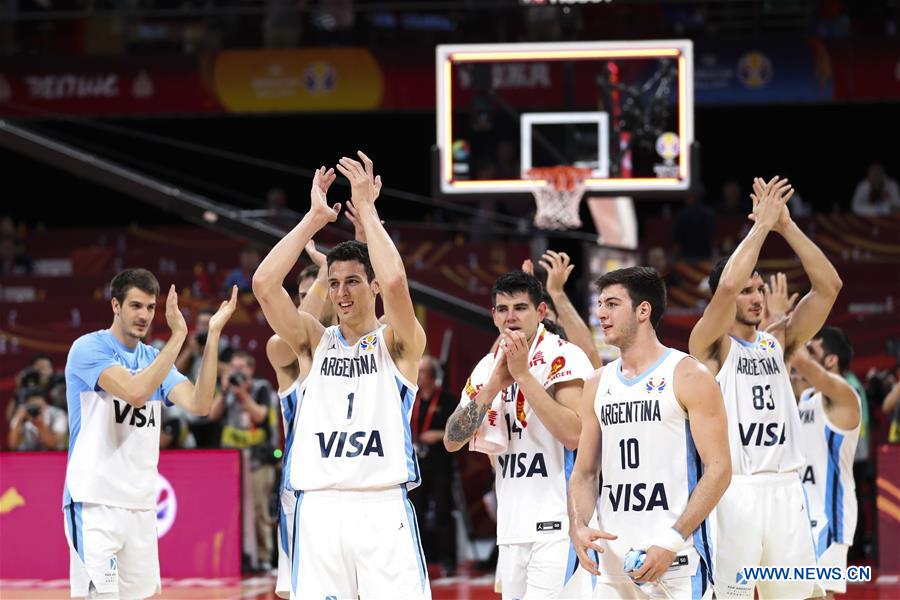 (SP)CHINA-BEIJING-BASKETBALL-FIBA WORLD CUP-SEMI FINALS-ARG VS FRA(CN)