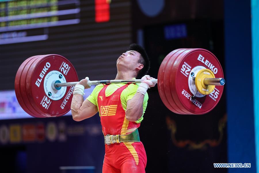 (SP)THAILAND-PATTAYA-WEIGHTLIFTING CHAMPIONSHIPS-MEN'S 67KG