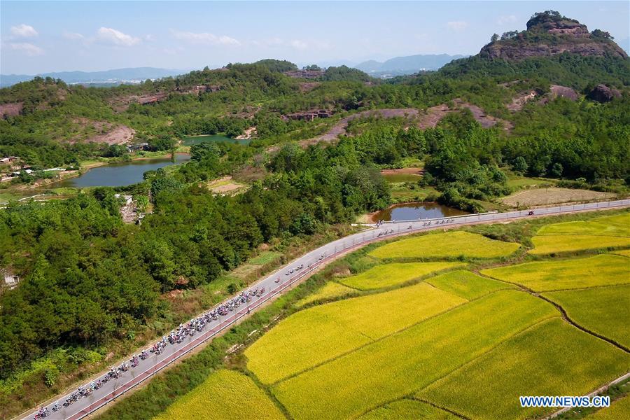 (SP)CHINA-SHANGRAO-CYCLING-TOUR OF POYANG LAKE (CN)