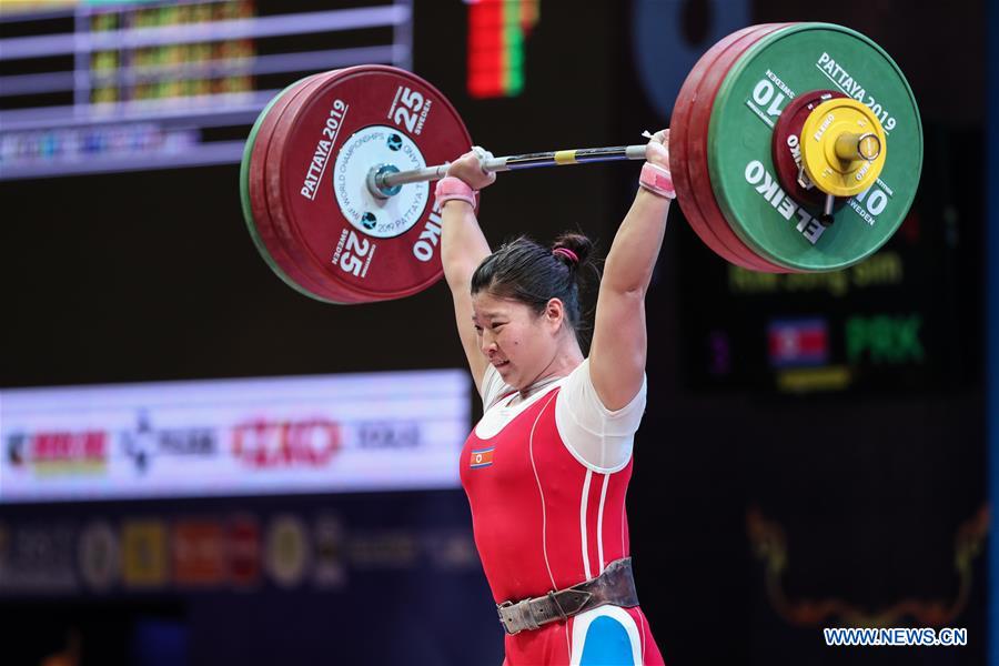 (SP)THAILAND-PATTAYA-WEIGHTLIFTING CHAMPIONSHIPS-WOMEN'S 76KG