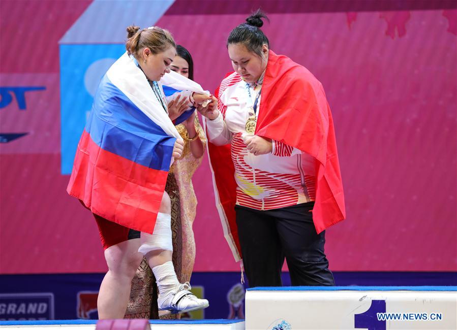 (SP)THAILAND-PATTAYA-WEIGHTLIFTING CHAMPIONSHIPS-WOMEN'S +87KG