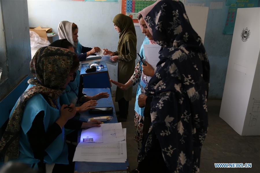 AFGHANISTAN-KABUL-PRESIDENTIAL ELECTION-VOTING