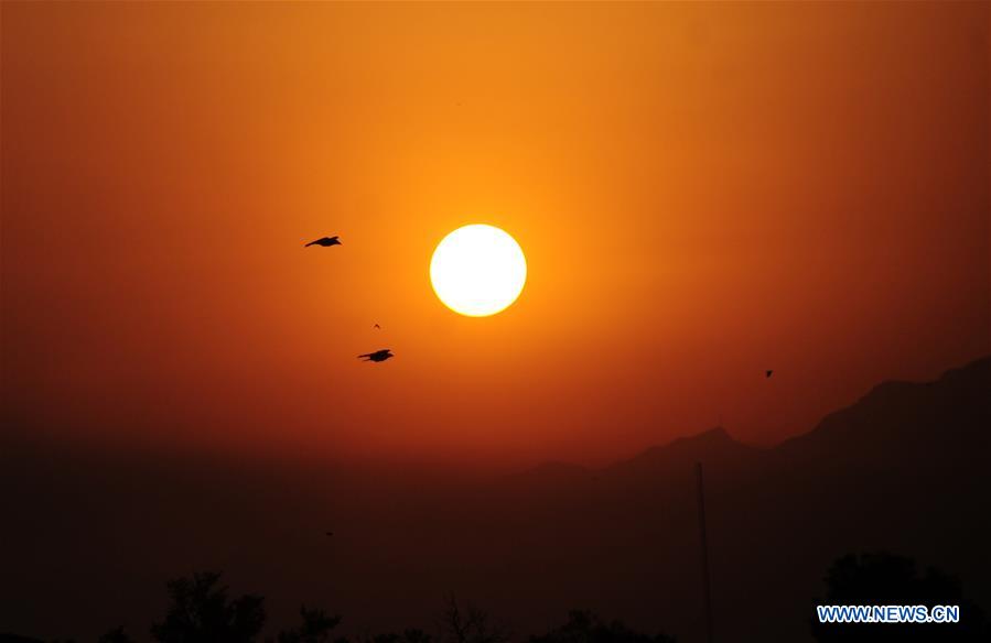 PAKISTAN-PESHAWAR-SUNSET