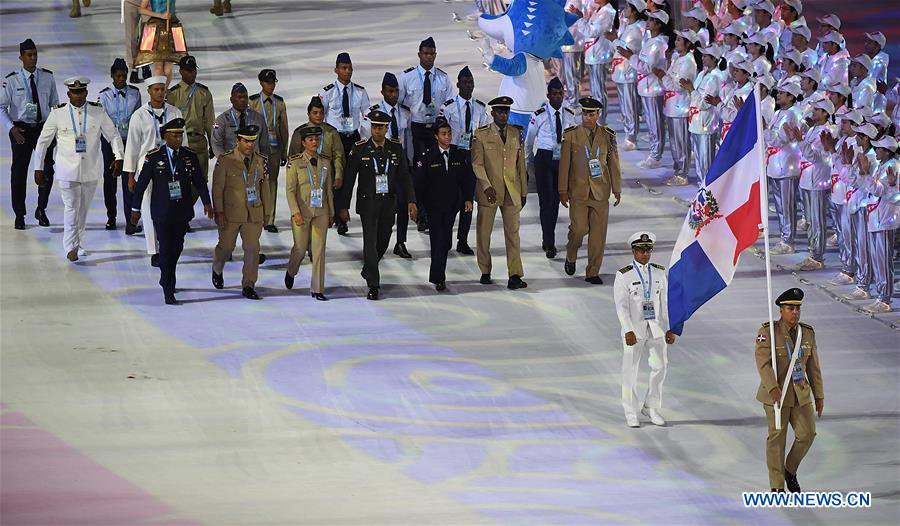 (SP)CHINA-WUHAN-7TH MILITARY WORLD GAMES-OPENING CEREMONY