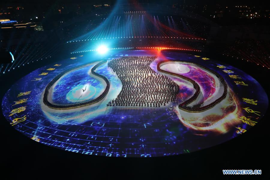 (SP)CHINA-WUHAN-7TH MILITARY WORLD GAMES-OPENING CEREMONY