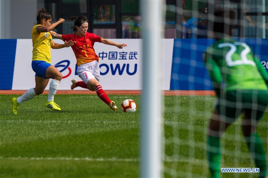 (SP)CHINA-WUHAN-7TH MILITARY WORLD GAMES-FOOTBALL