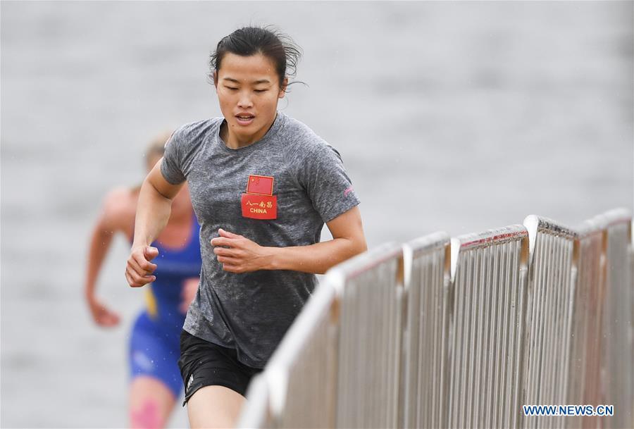 (SP)CHINA-WUHAN-7TH MILITARY WORLD GAMES-NAVAL PENTATHLON