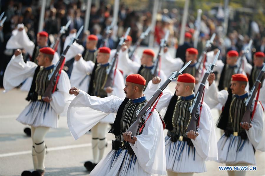 GREECE-THESSALONIKI-NATIONAL OHI DAY-PARADE