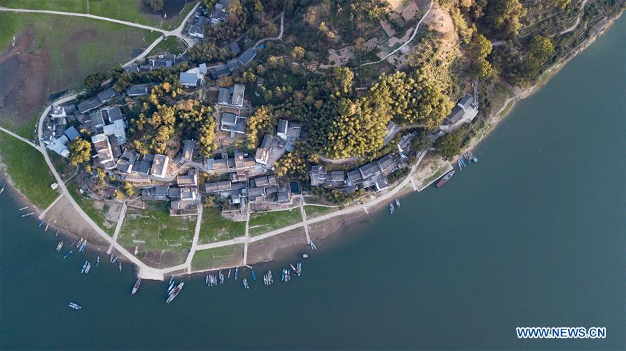 CHINA-ANHUI-SCENERY-AERIAL VIEW (CN)