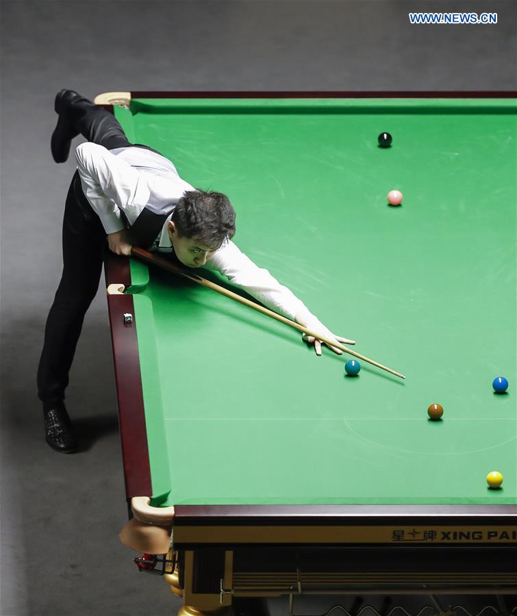 (SP)BRITAIN-YORK-SNOOKER-UK CHAMPIONSHIP-FIRST ROUND