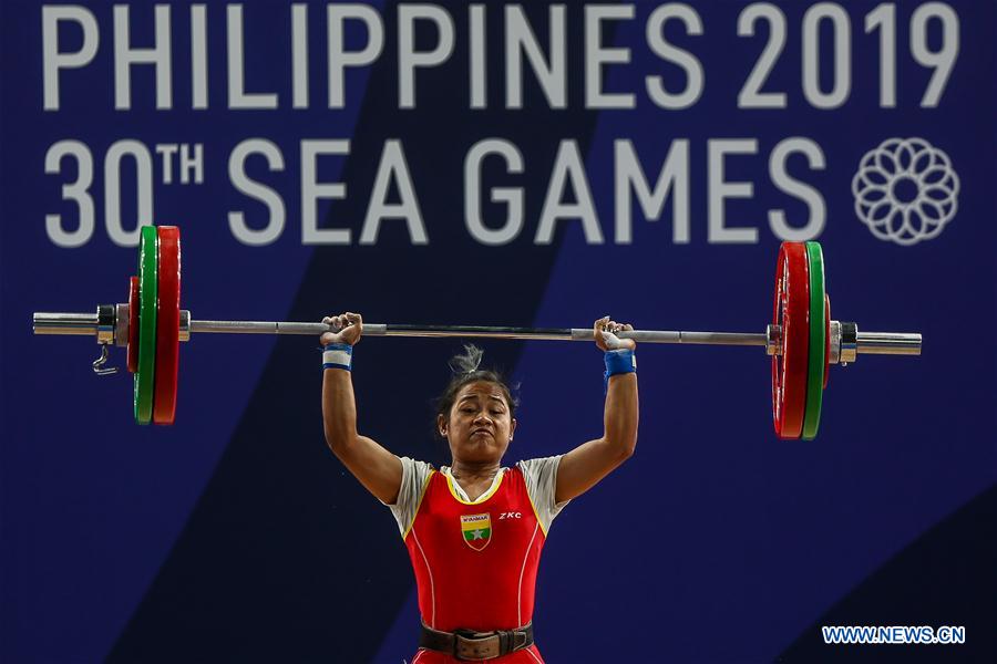 (SP)PHILIPPINES-QUEZON CITY-SEA GAMES-WEIGHTLIFTING