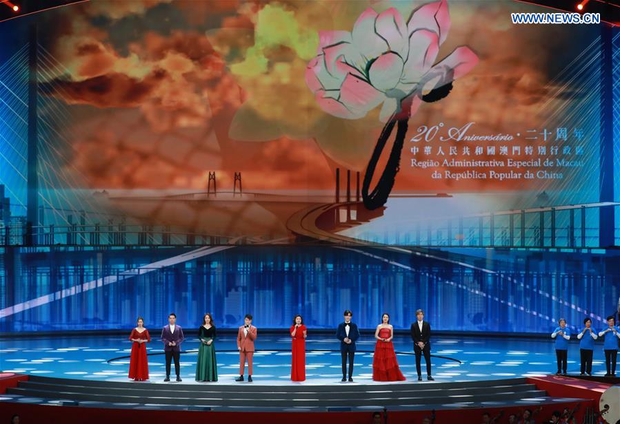 CHINA-MACAO-RETURN-20TH-ANNIVERSARY-GRAND GALA (CN)