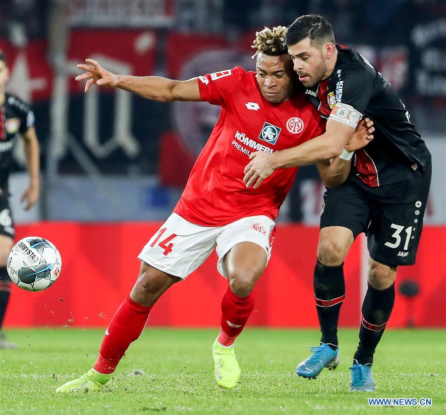 (SP)GERMANY-MAINZ-FOOTBALL-BUNDESLIGA-LEVERKUSEN VS MAINZ