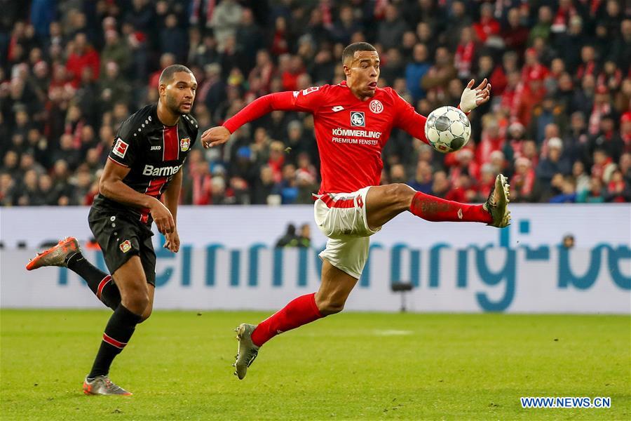 (SP)GERMANY-MAINZ-FOOTBALL-BUNDESLIGA-LEVERKUSEN VS MAINZ