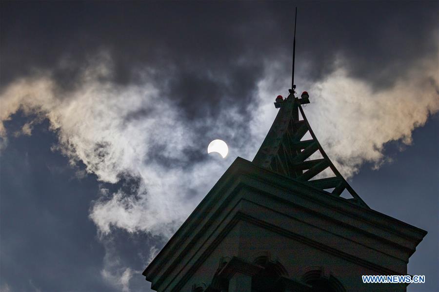 CHINA-YUNNAN-KUNMING-PARTIAL SOLAR ECLIPSE (CN)