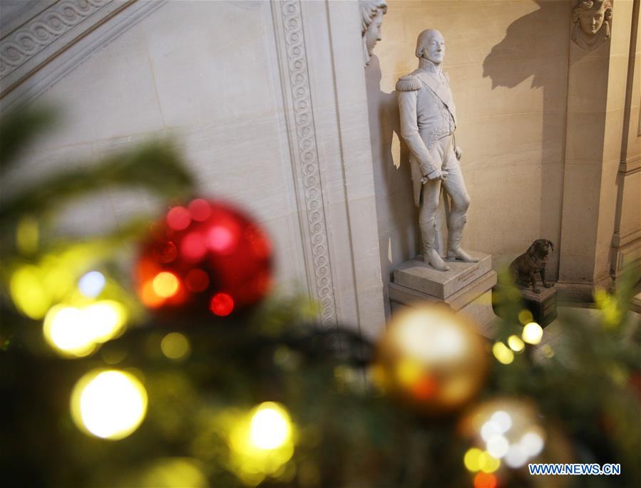 FRANCE-CHANTILLY CASTLE-FESTIVAL-DECORATIONS