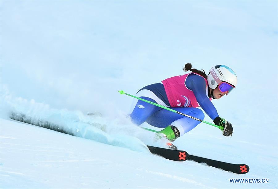 (SP)SWITZERLAND-LES DIABLERETS-WINTER YOG-ALPINE SKIING-WOMEN'S GIANT SLALOM