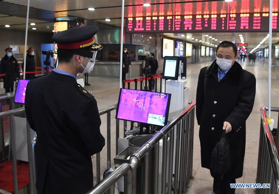 CHINA-BEIJING-CORONAVIRUS-PREVENTION AND CONTROL-RAILWAY STATION(CN)