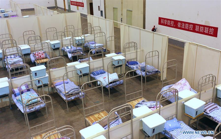 CHINA-HUBEI-WUHAN-CORONAVIRUS-MAKESHIFT HOSPITAL-READY (CN)