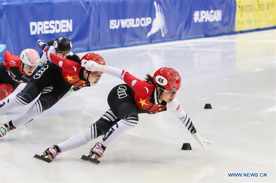 (SP)GERMANY-DRESDEN-ISU WORLD CUP