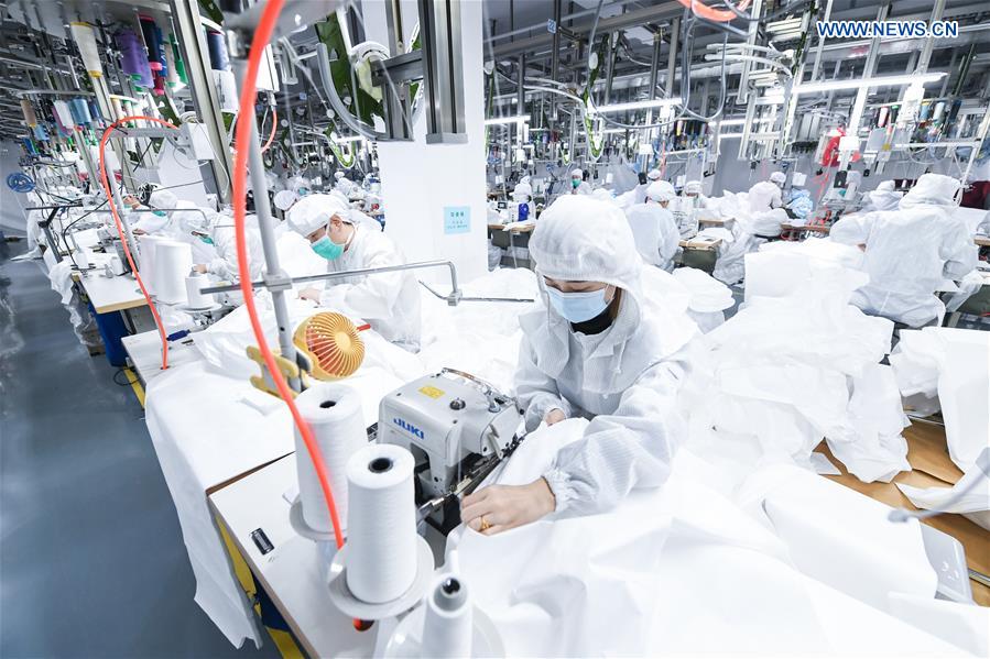 CHINA-SHENZHEN-NCP-PROTECTIVE SUITS-PRODUCTION (CN)