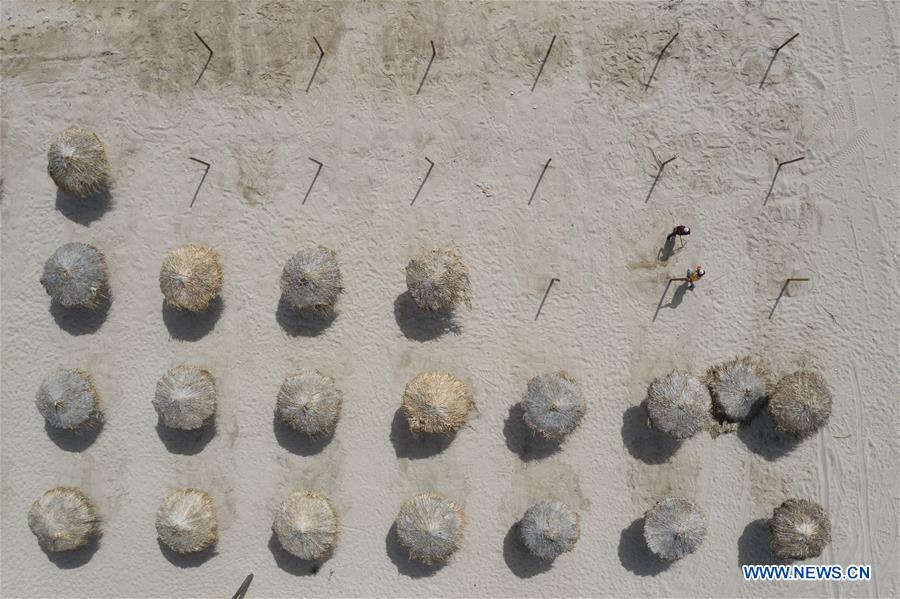 GREECE-BEACH-REOPENING