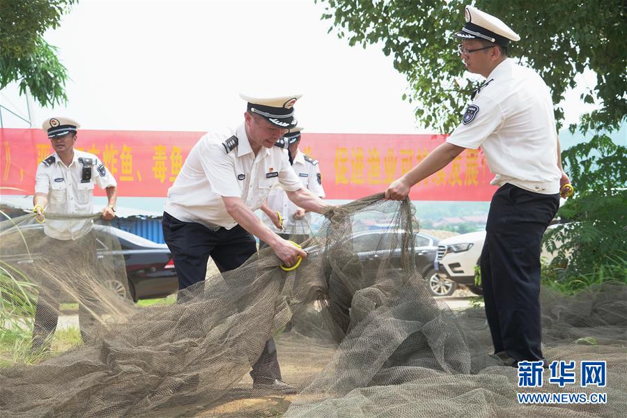 （法制）（2）福建集中销毁违规渔具