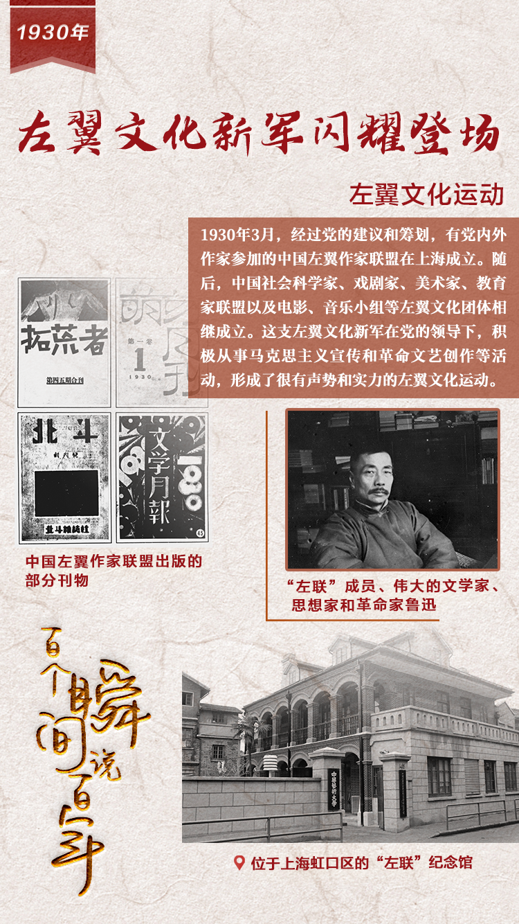 1930，左翼文化新军闪耀登场