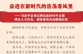 习近平总书记同出席2018年全国两会人大代表、政协委员共商国是纪实